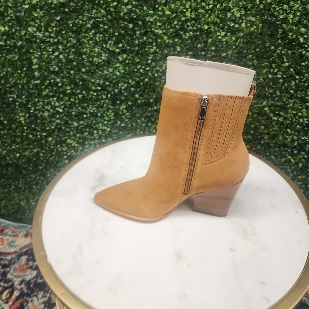 Marc Fisher LTD. Women's Mariel Zip Suede Booties - Picture 5 of 6